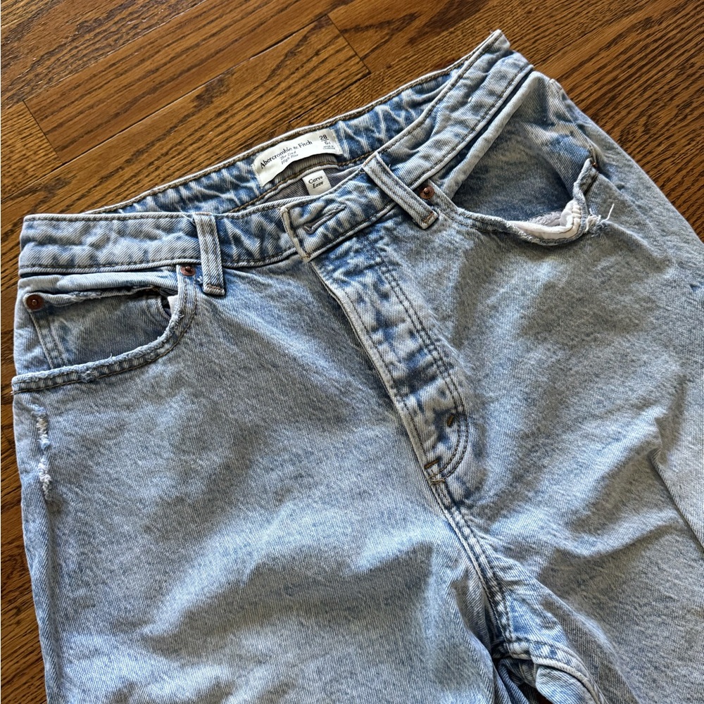 Abercrombie & Fitch High Rise Denim Jeans